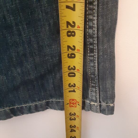 Tommy Hilfiger Jeans Womens 12 Blue 100% Cotton Denim Boot Cut Flap Pockets - Picture 9 of 9